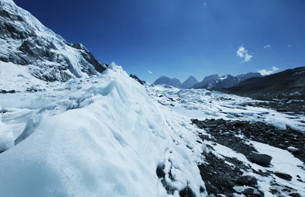 Ghețarul Khumbu — Fotografie, imagine de stoc