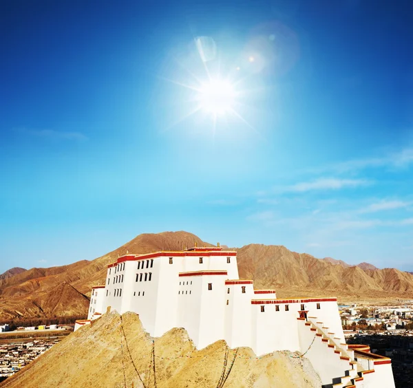 Kloster i tibet — Stockfoto