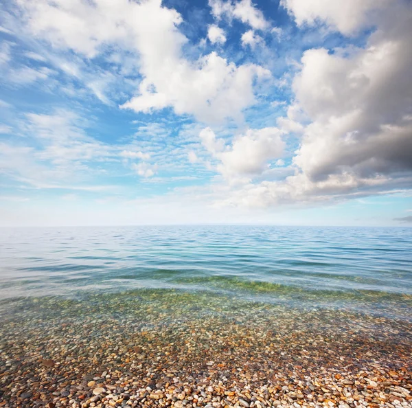 Morze i niebieski — Zdjęcie stockowe