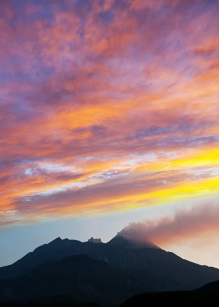 Vulkaan uitbarsting — Stockfoto