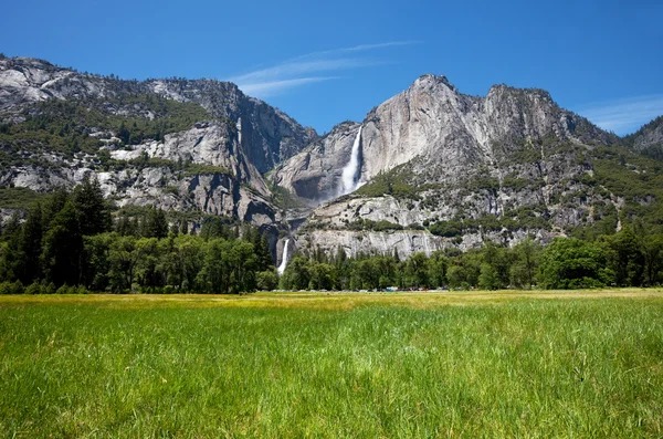 Yosemitský vodopád — Stock fotografie