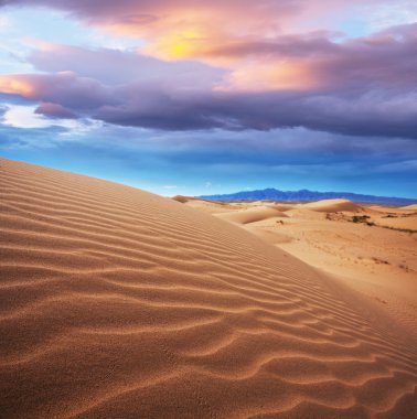 Gobi desert in Mongolia clipart