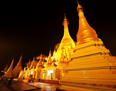 Shwedagon in Yangon,Myanmar clipart