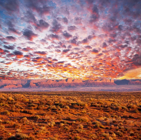 Prärie bei Sonnenuntergang — Stockfoto