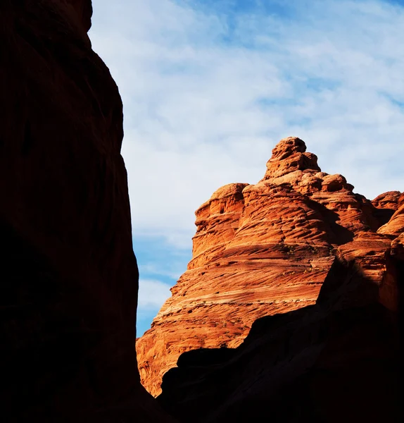 Cliffs in canyon — Stock Photo, Image