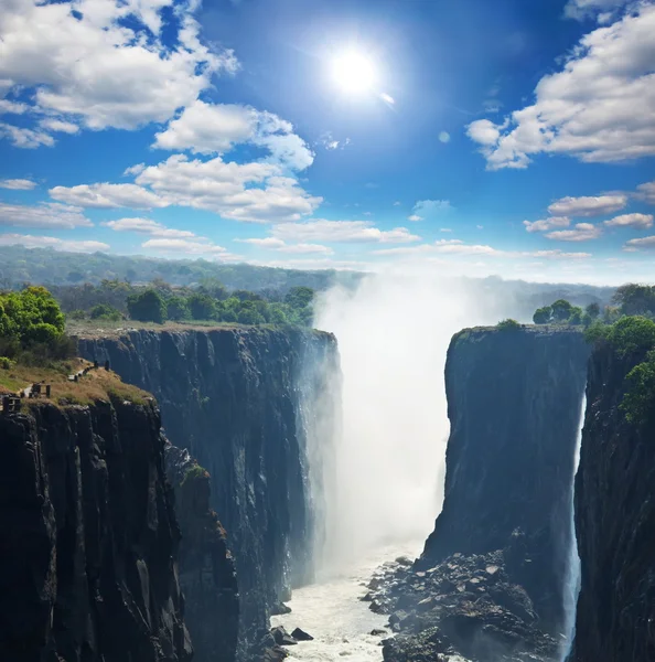 Водопад Виктория — стоковое фото