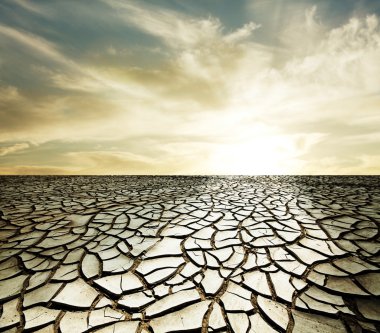 Drought land clipart