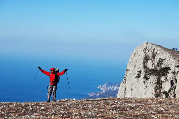 Wanderer auf der Krim — Stockfoto