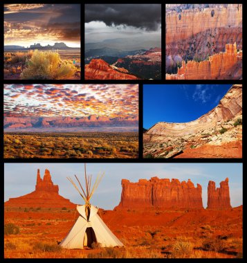 American landscapes clipart