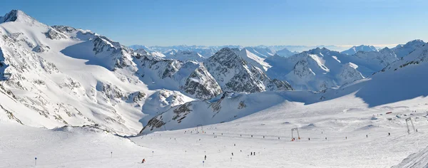 Panorama över Alperna — Stockfoto
