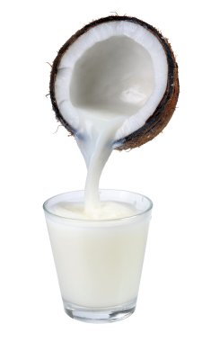 Coconut milk clipart