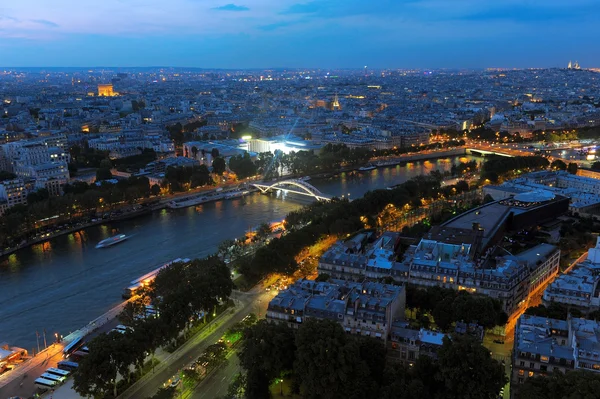 Γέφυρες του Παρισιού, στη μείωση — Φωτογραφία Αρχείου