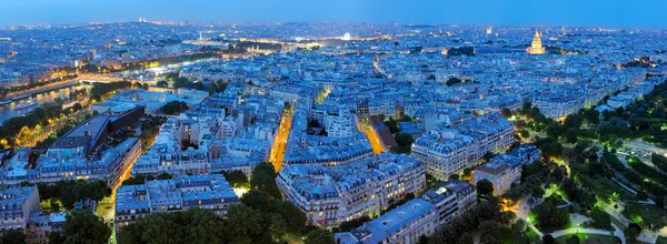 Night panorama of Paris — Stock Photo, Image