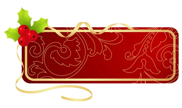 Comprimé de Noël — Image vectorielle