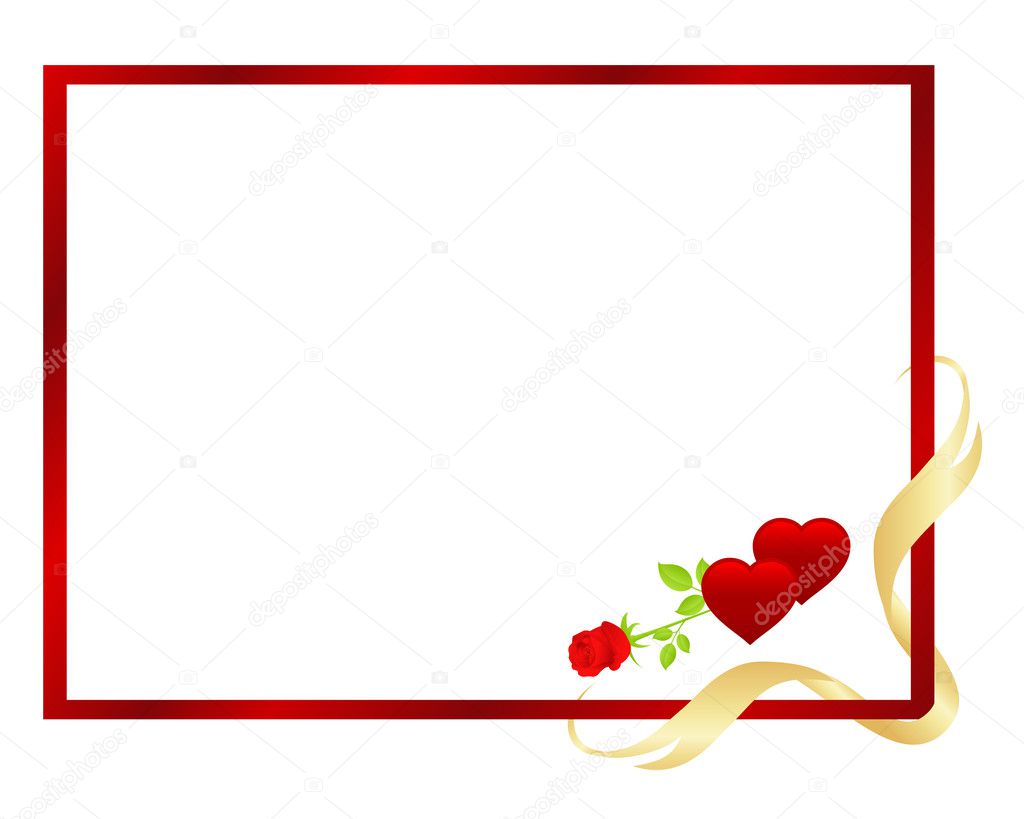Valentine frame