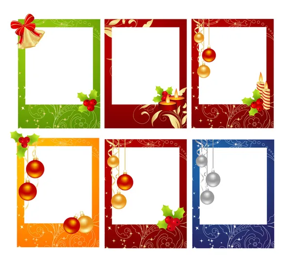 Christmas cards — Stock Vector