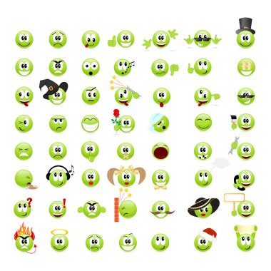 Emoticons clipart