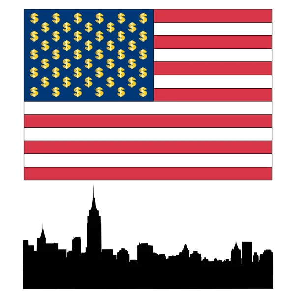 Symbolen van Amerika — Stockvector