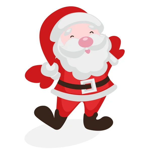 Wesoły Święty Mikołaj — Wektor stockowy