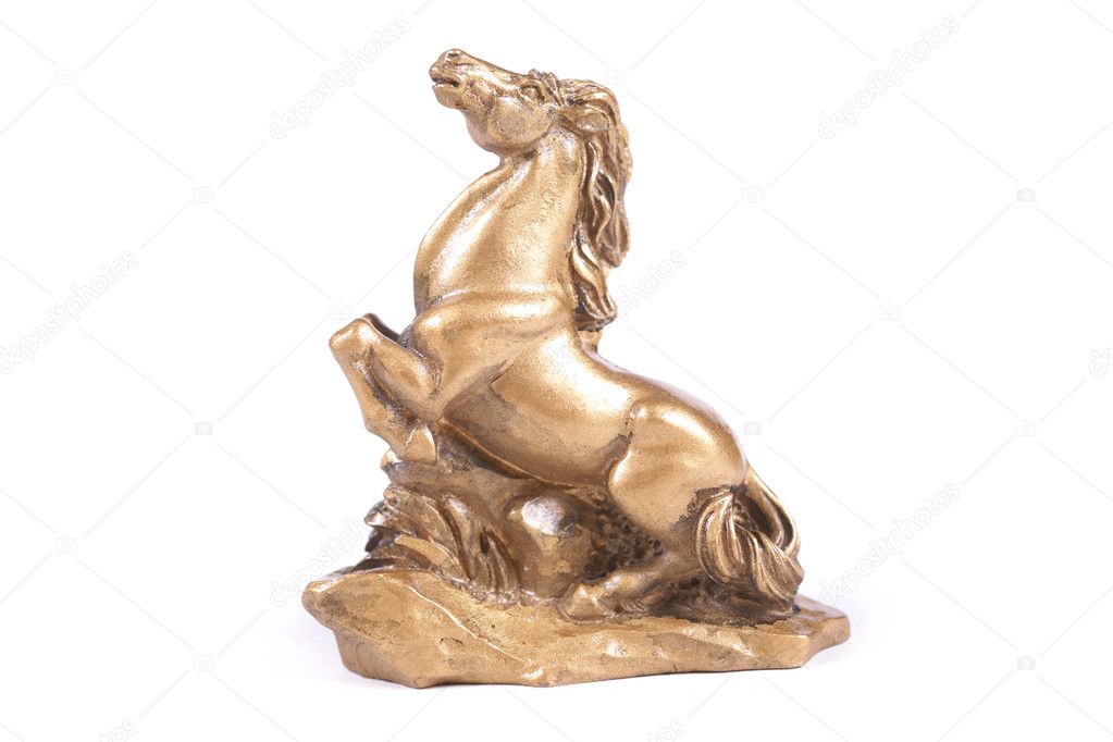Bronze statue of the horse