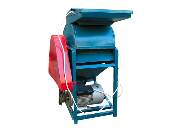 Landbouw rural tools - elektrische grinder molen geïsoleerd — Stockfoto