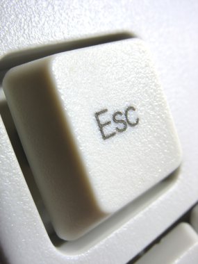 escape tuşuna bilgisayar klavye makro