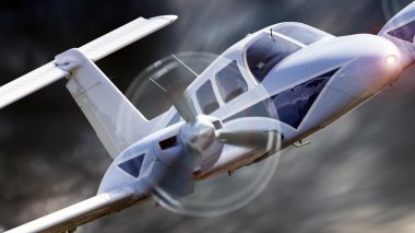 Small aircraft clipart