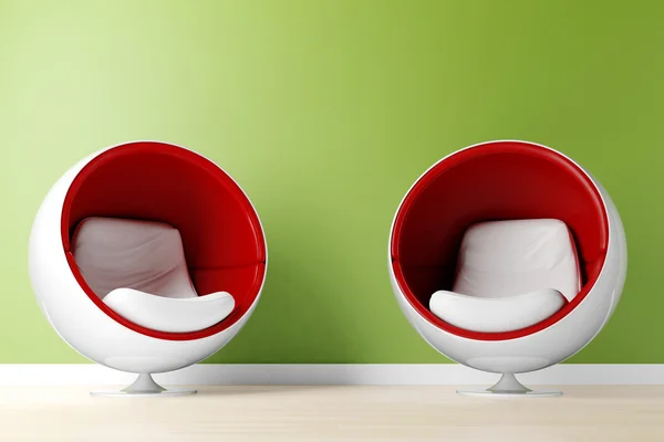 3D-Sessel, Studioaufnahme — Stockfoto