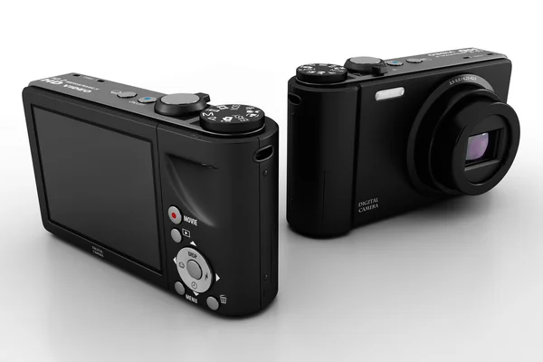 3d digital camera, studio render — Stock Photo, Image