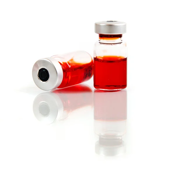 医药瓶，在白色背景上孤立 — 图库照片