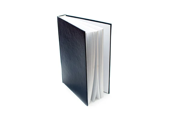 Lege dekking wit boek — Stockfoto