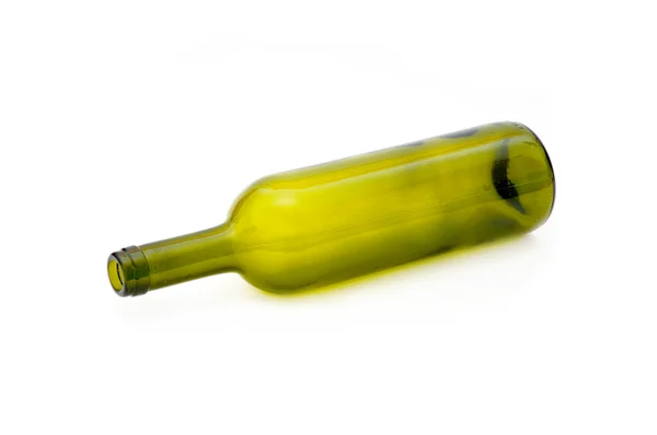 Άδειο μπουκάλι κρασί — Φωτογραφία Αρχείου