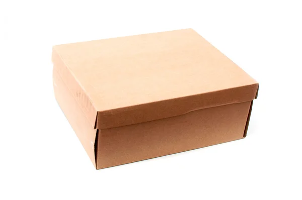 Closed cardboard box — Stock Photo, Image