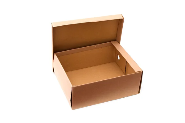 Закриті картонну коробку — стокове фото