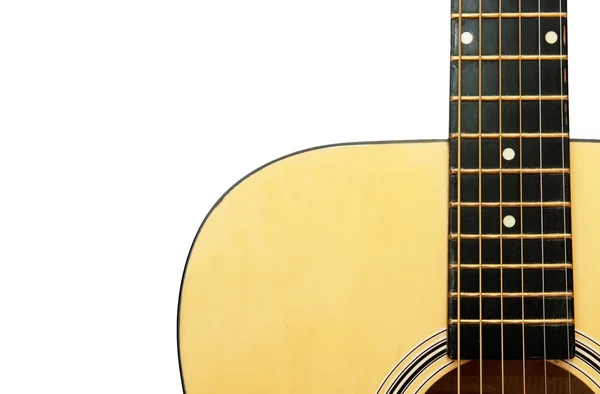 Akustik gitar detayı — Stok fotoğraf