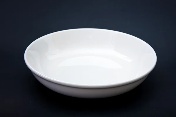Білий порожній плита — стокове фото