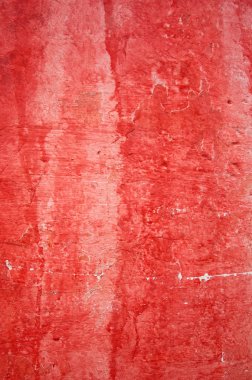 Highly detailed red grunge wall texture with staines clipart