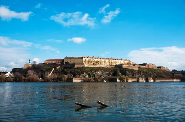Petrovaradin Fortezza Nella Città Serba Novi Sad Fiume Danubio — Foto Stock