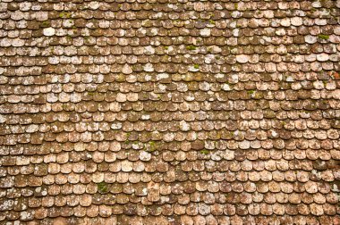Old, obsolete and ruined roof texture clipart