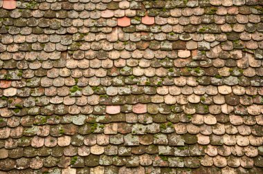 Old, obsolete and ruined roof texture clipart