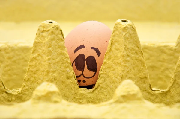 Αυγό κεφάλια — Φωτογραφία Αρχείου