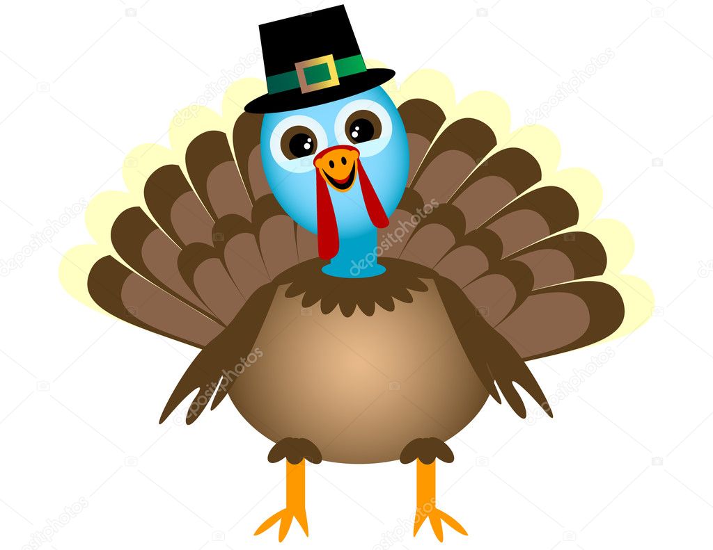 Smiling Thanksgiving Turkey