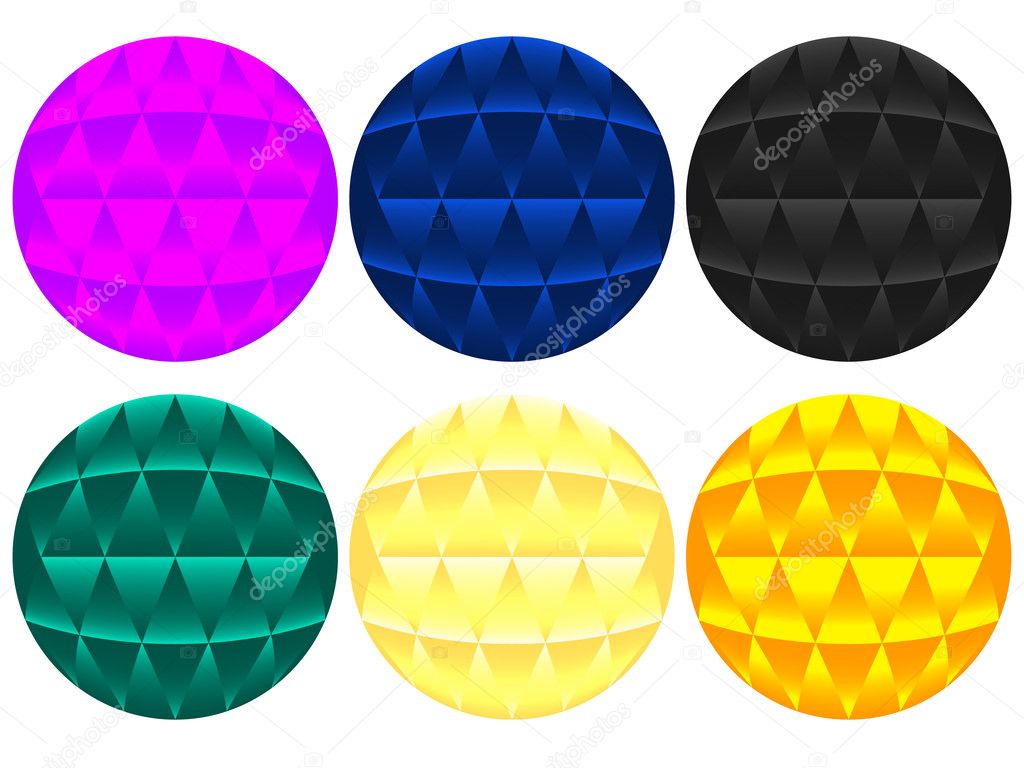Abstract Colorful Orbs