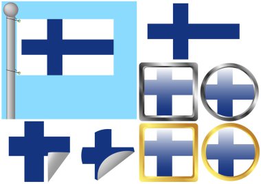 Finlandiya bayrağı ayarlama