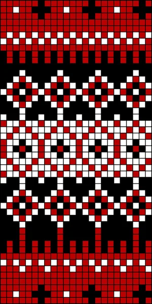 Seamless Knit Pattern Блок — стоковый вектор