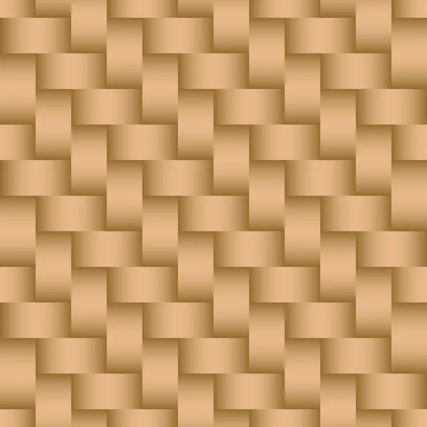 Basketweave sans couture Texture de fond — Image vectorielle