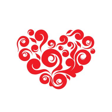 Love heart clipart