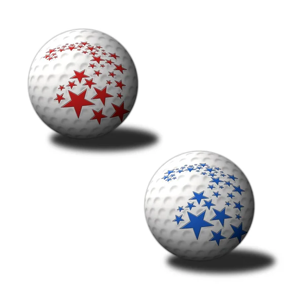 Palla da golf — Vettoriale Stock