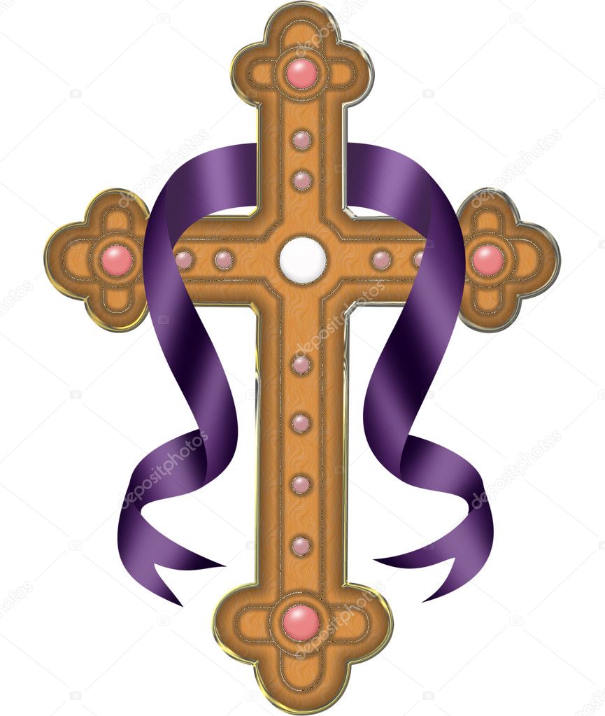 Pretty cross — Stock Vector © nanakelley #4821273