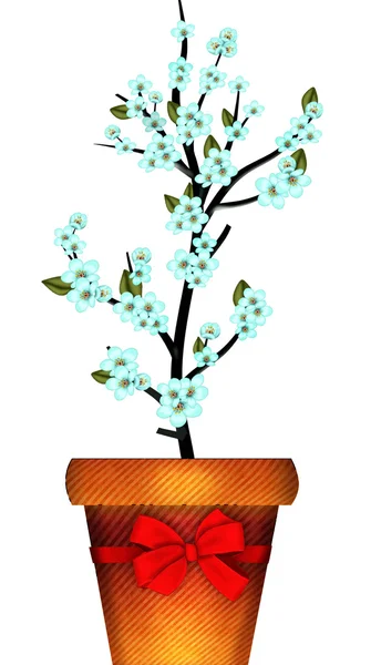 Квітка Зроблена Яскравих Красивих Кольорах — стоковий вектор
